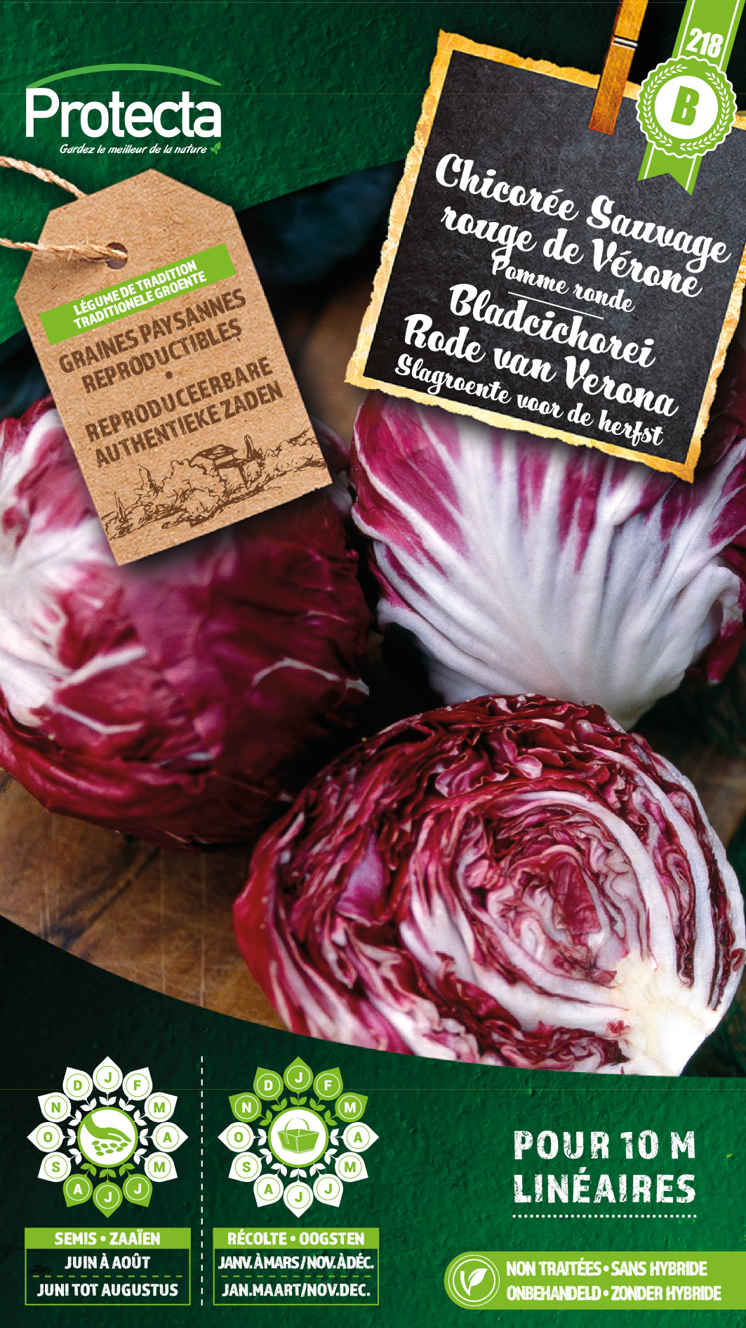 ChicorÃ©e Radicchio rouge de VÃ©rone POR218