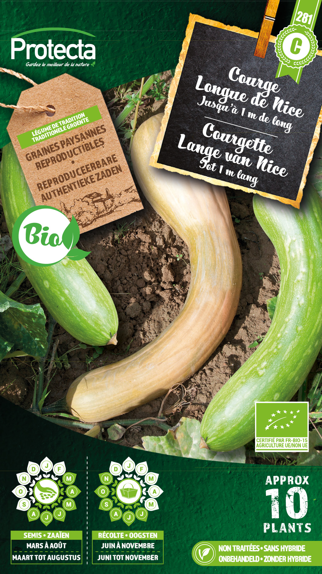 Courgette Lange van Nice PRO281