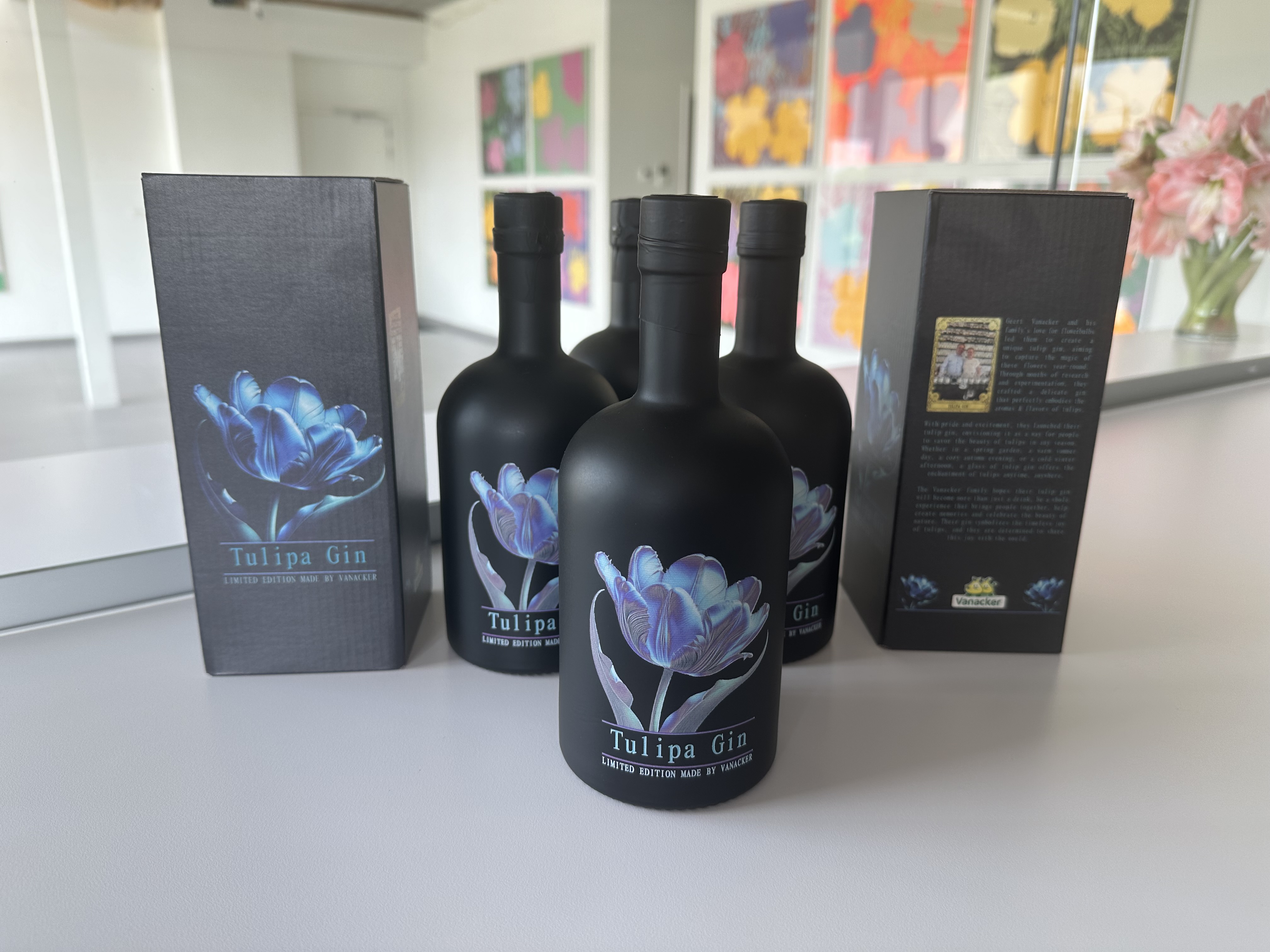 BOÎTE AVEC 6 BOUTEILLES TULIPA GIN 500 ml